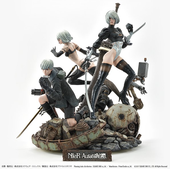 NieR:Automata】2B＆9S＆A2の1/4スケールフィギュアが予約開始