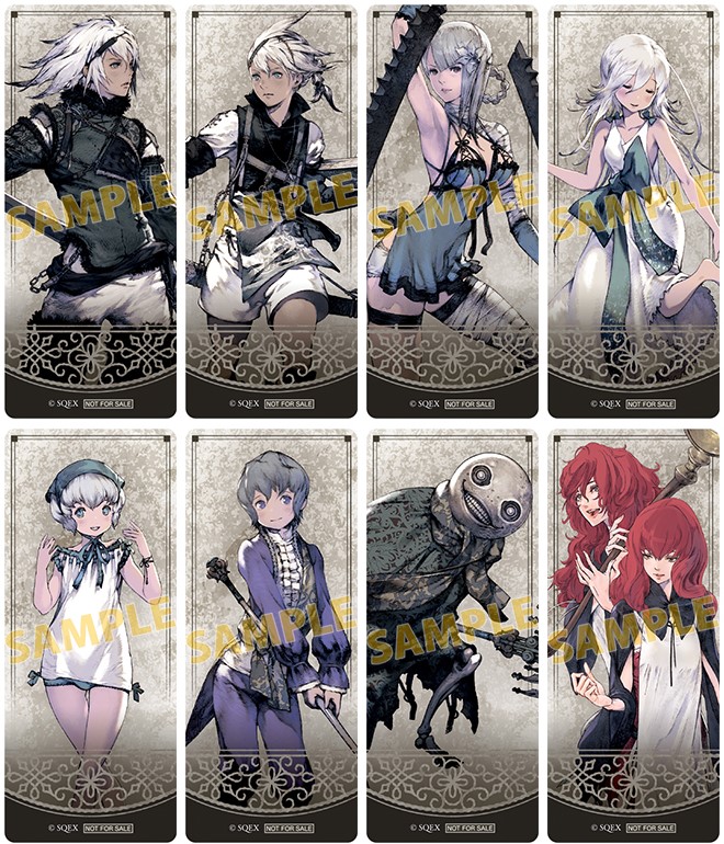 ニーアレプリカント】アニメイトのグッズ購入で特製クリアしおりが