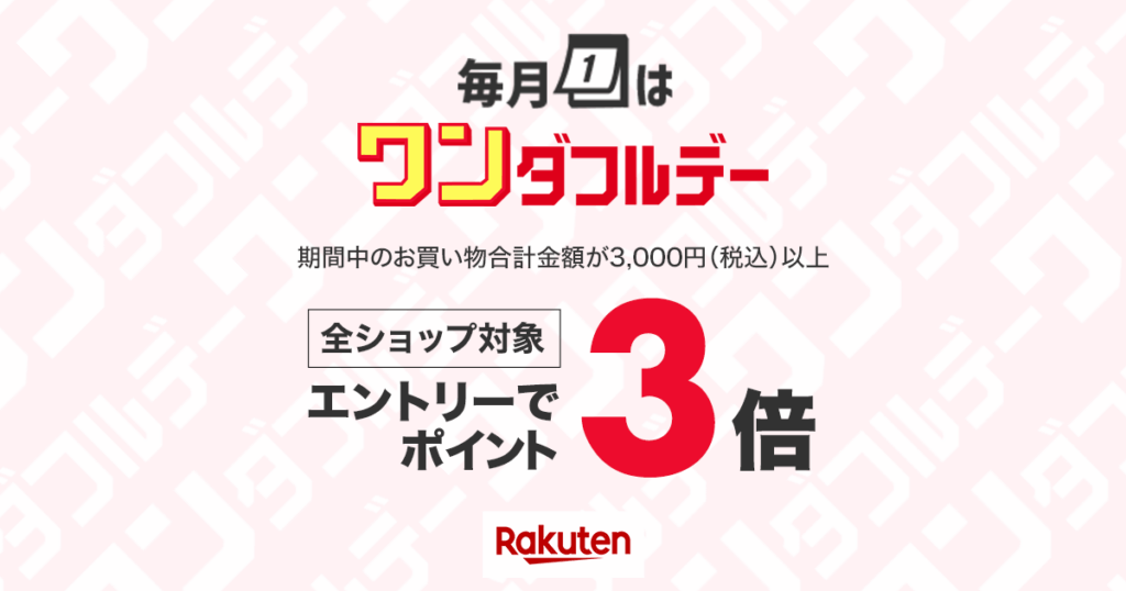 楽天ワンダフルデー