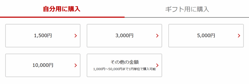 Appleギフトカード