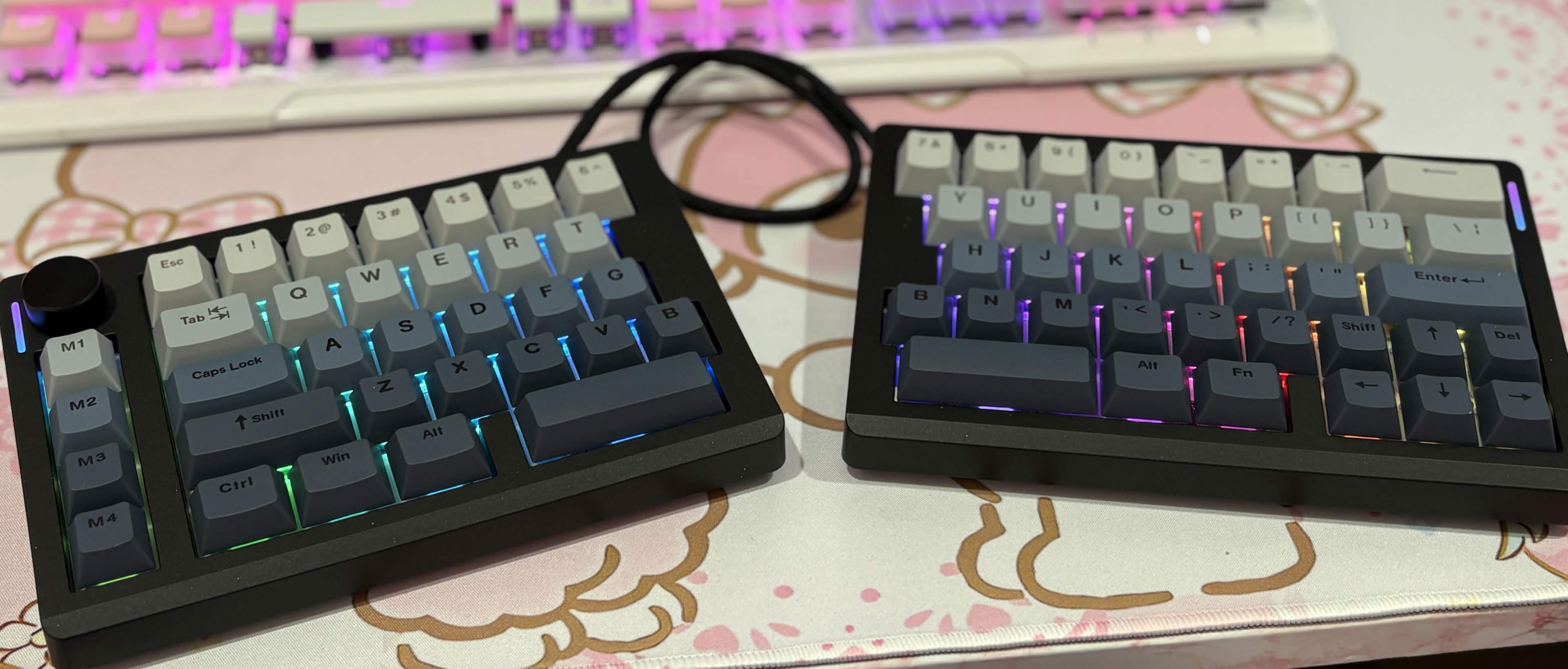 EPOMAKER Split70レビュー｜ワイヤレス分割キーボードはゲームにも