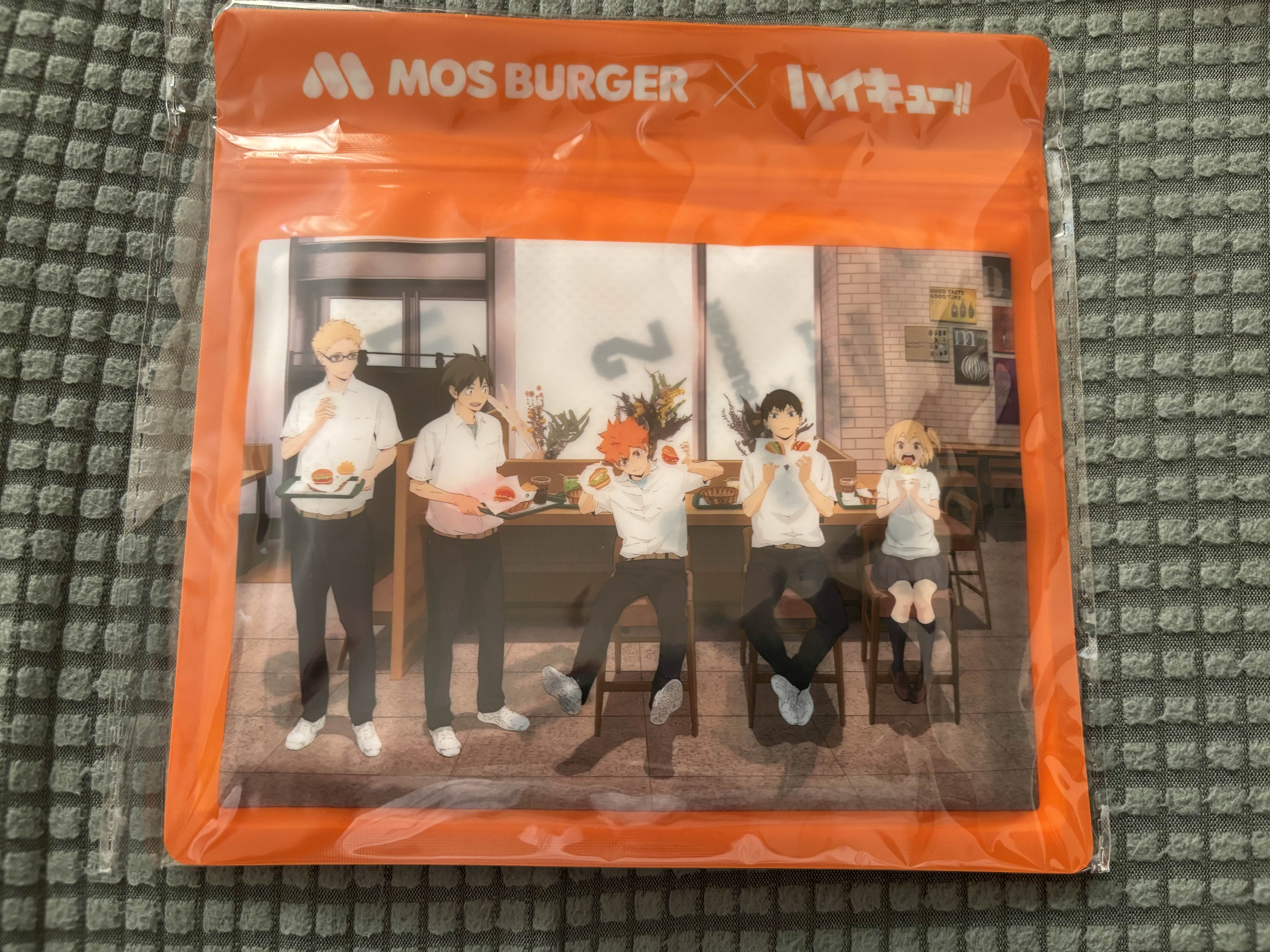 2025夏】モスバーガー×ハイキュー!!コラボ！限定グッズ