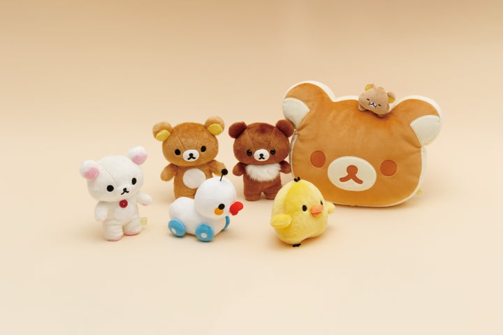 リラックマ ぬいぐるみ 全4種セット in GINZA～あなたを想う