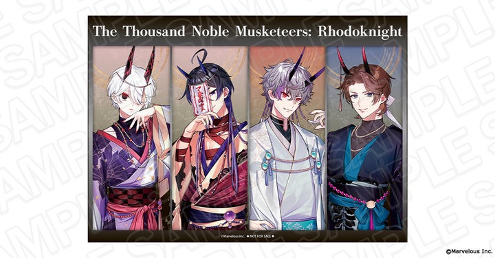 京まふ2025「千銃士R」通販、デカブロマイド特典も！販売期間