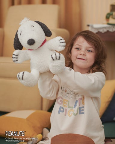 gelatopique スヌーピー ルームウェア ジェラート ピケ×PEANUTS - スヌーピーたちを描いたルームウェア