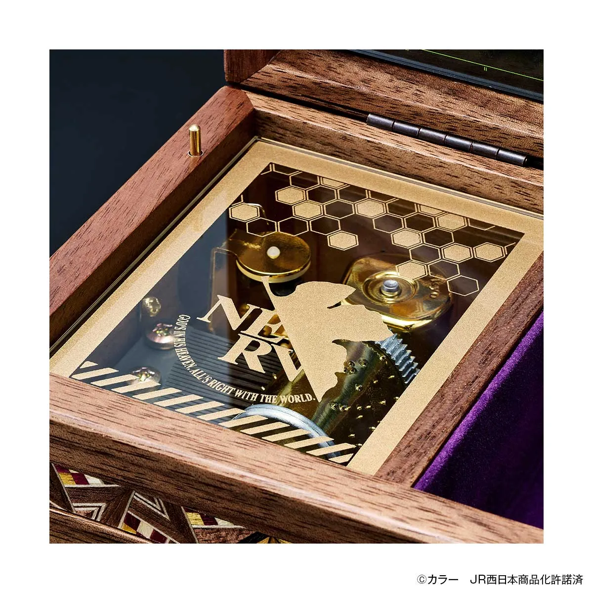 限定900点】エヴァ新幹線×箱根寄木細工オルゴール発売！車内チャイムを