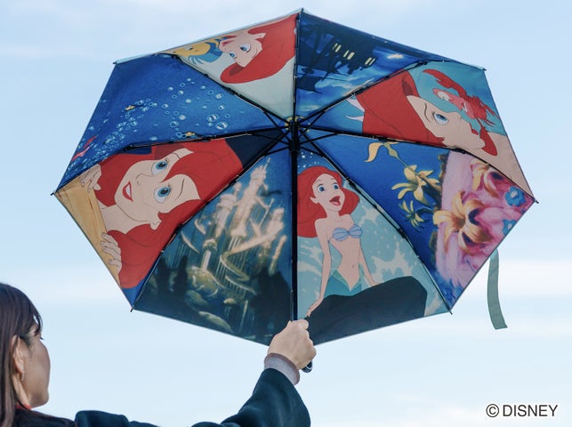 ディズニー、ピクサー】晴雨兼用折りたたみ傘7種新発売！銀座三越で