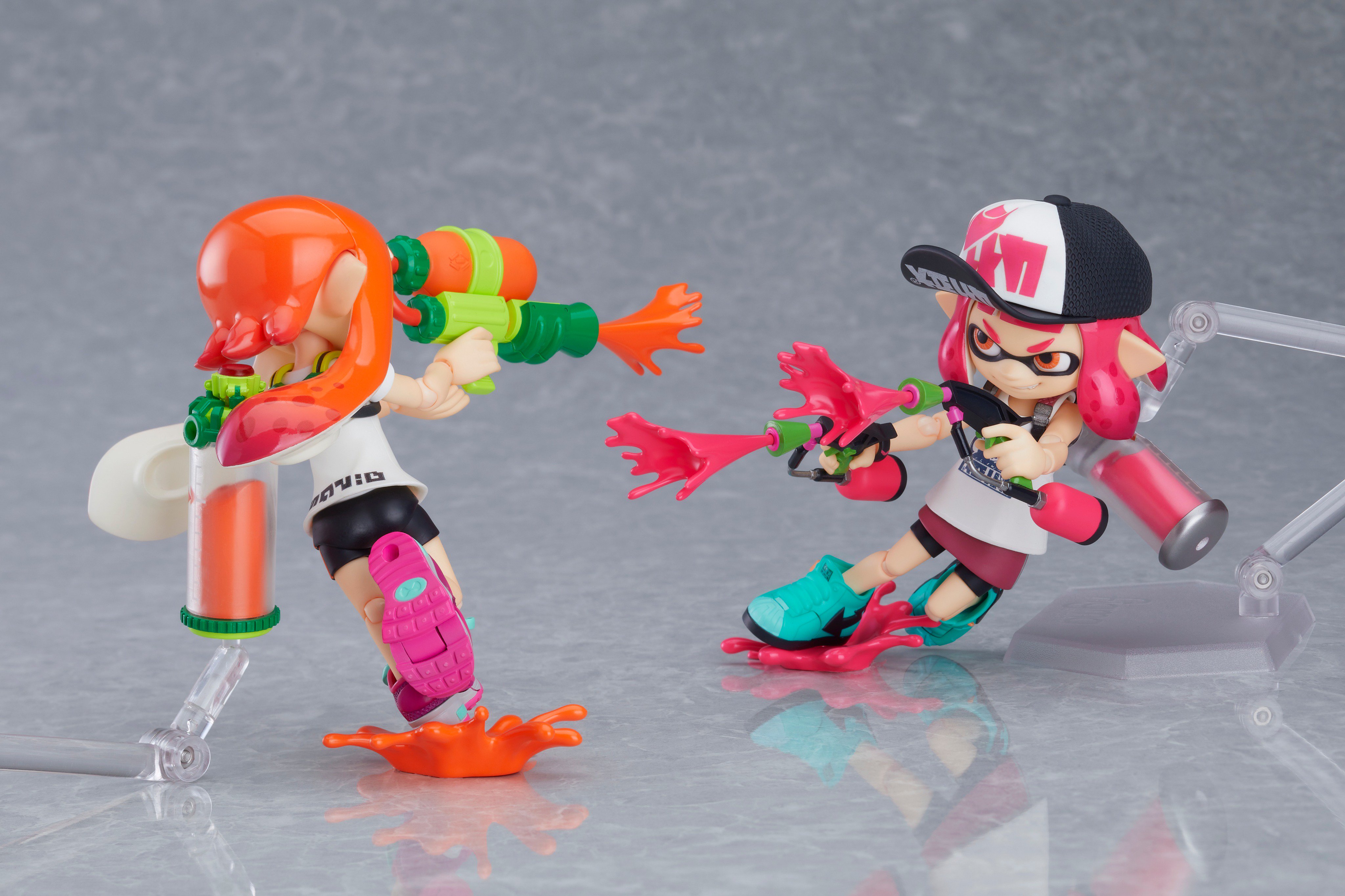 スプラ3】可動フィギュア「figma Splatoon ガール DX