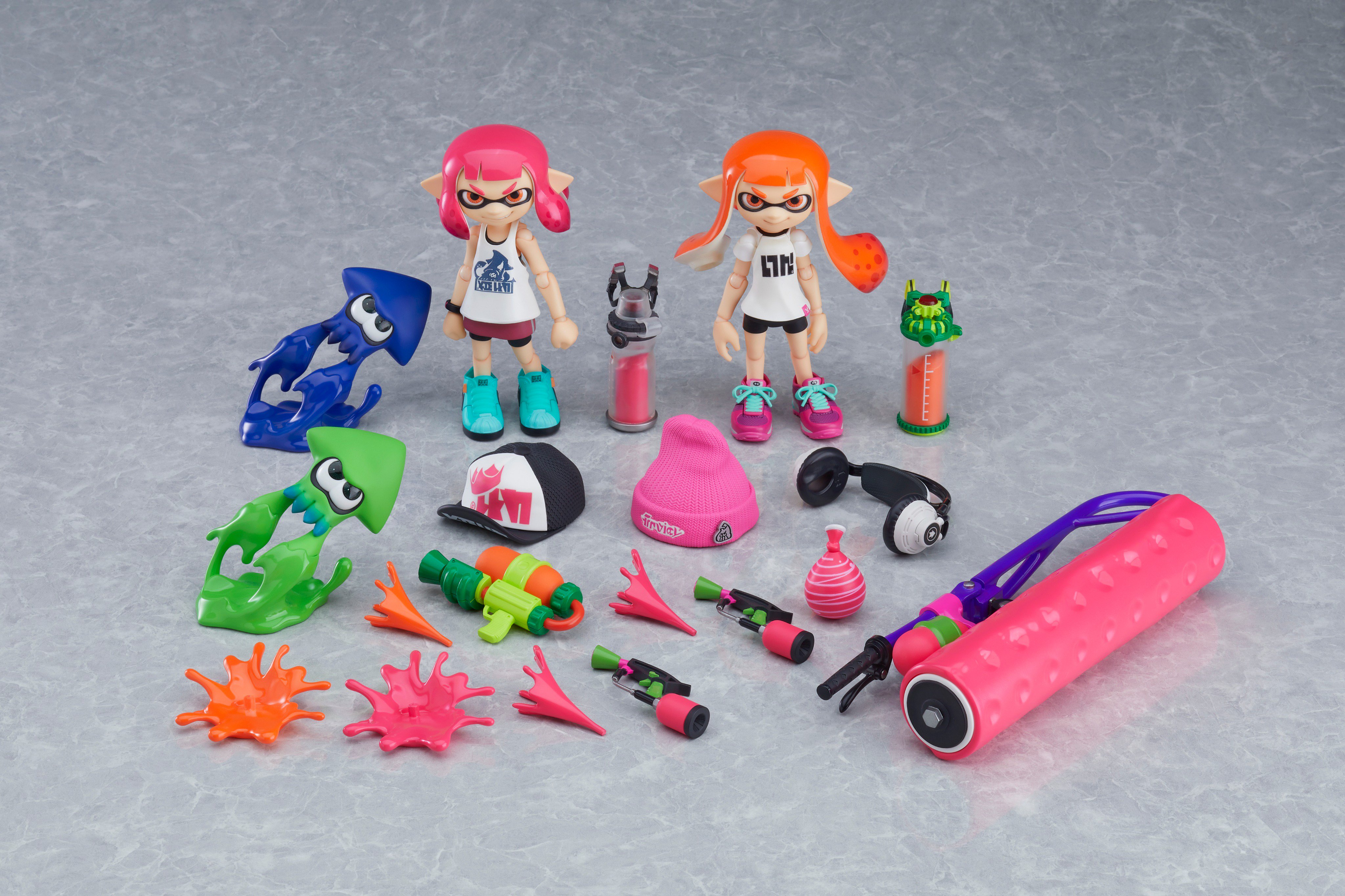 スプラ3】可動フィギュア「figma Splatoon ガール DX