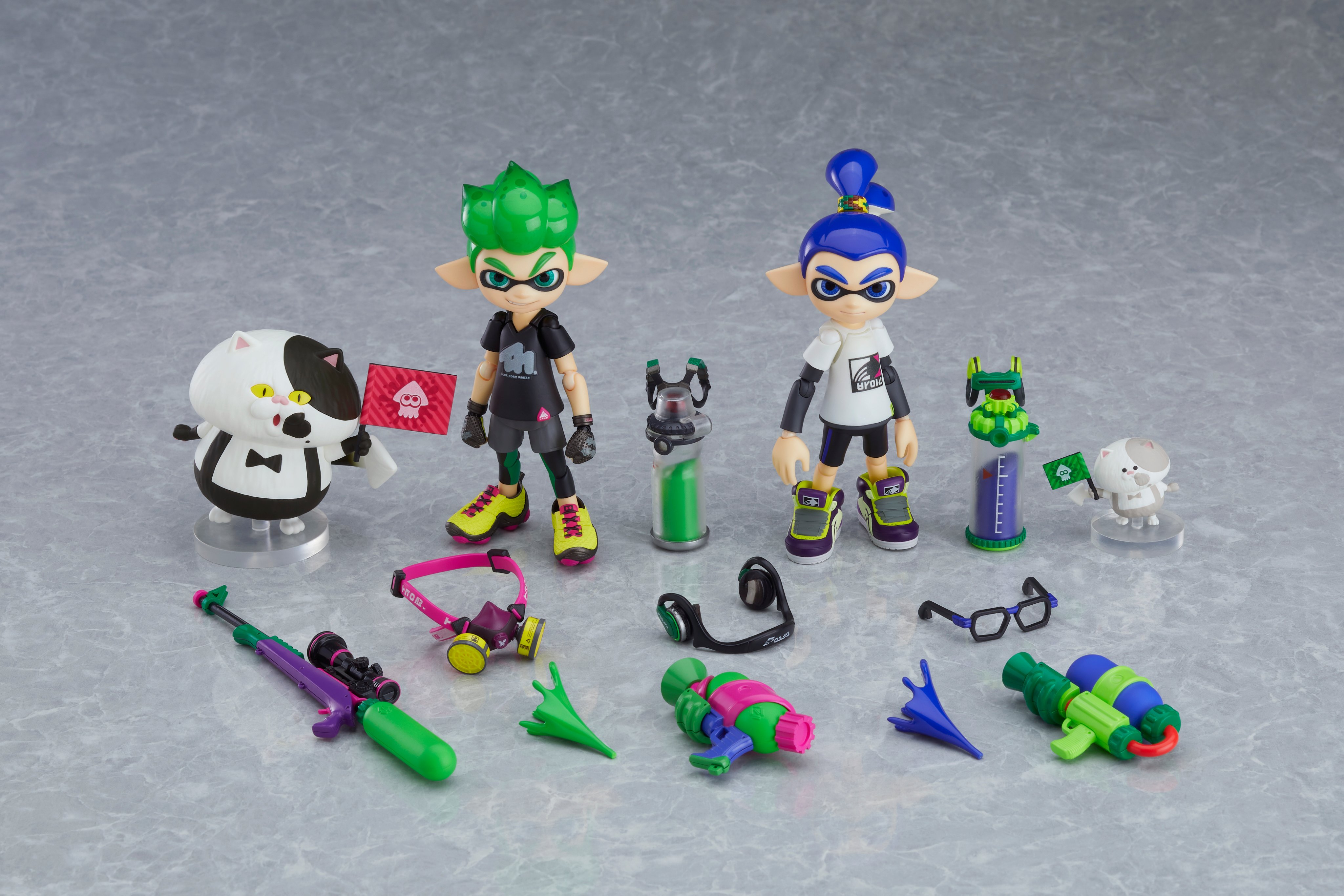スプラ3】可動フィギュア「figma Splatoon ガール DX