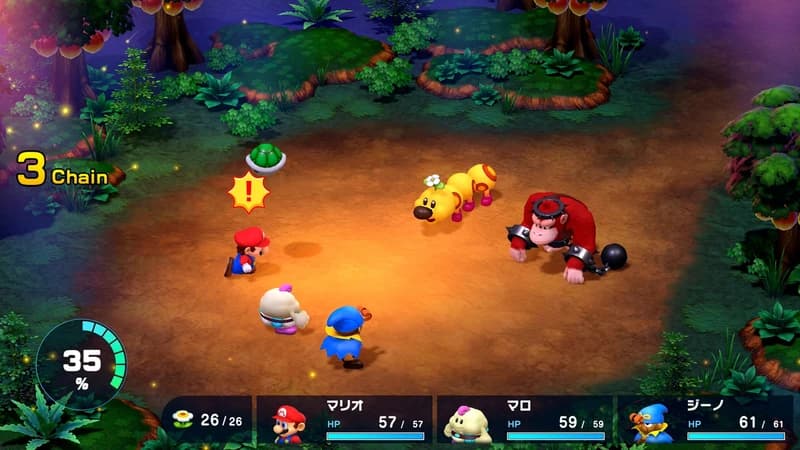 アクションコマンドのタイミング