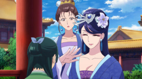 笑顔の梨花妃