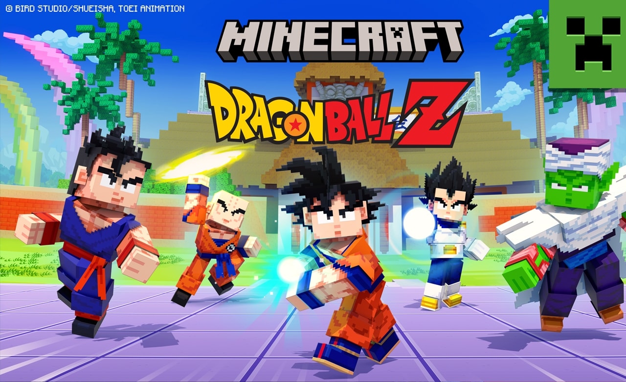【マイクラ】統合版で『ドラゴンボールZ』とのコラボが決定!無料配布スキンを受け取る方法も紹介【Minecraft】