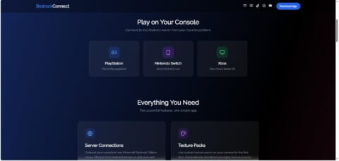 BedrockConnectのコンソール選択