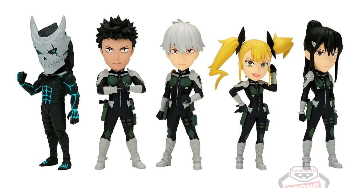 怪獣8号』のワールドコレクタブルフィギュア第1弾が新登場！怪獣8号