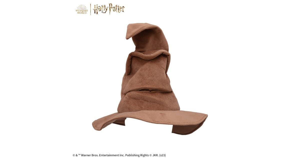 ハリー・ポッター』 ホグワーツ魔法魔術学校の組分け帽子がプライズ化