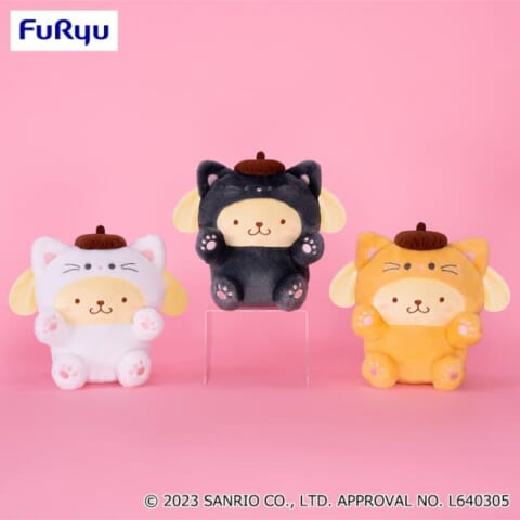 にゃんころりんぬいぐるみ～ポムポムプリン～