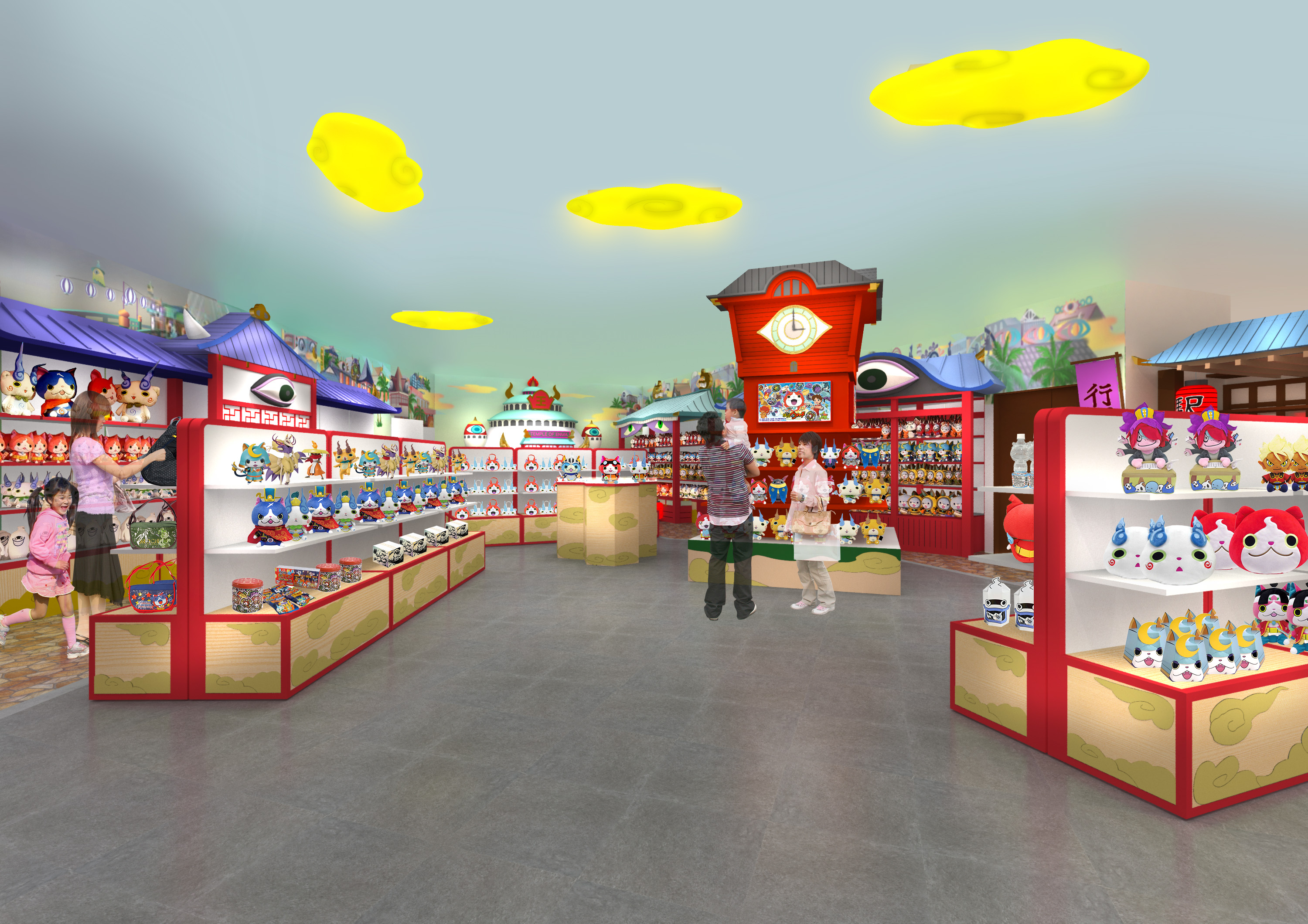 ヨロズマート福岡総本店 妖怪ウォッチ誕生の地に“妖魔界”が登場